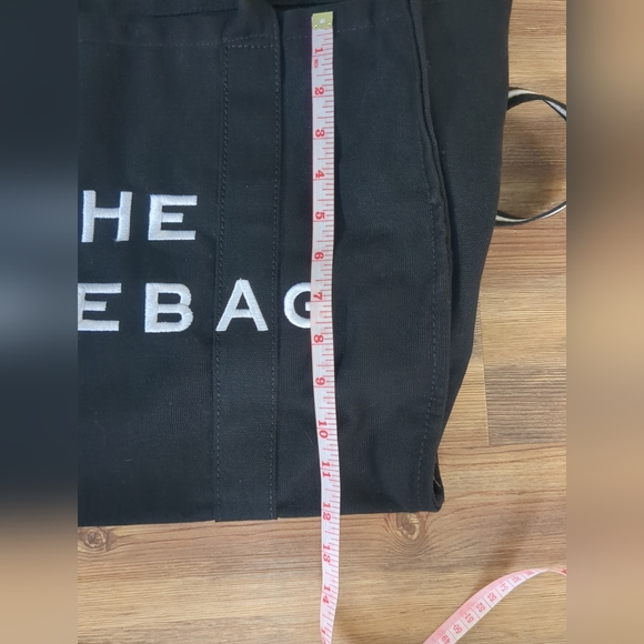 ABAMERICA The Tote Bag Black Purse - NEW w/o Tags - 16 x 13 x 7 - Picture 3 of 6